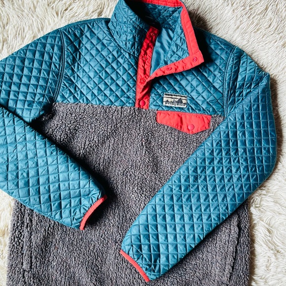 Patagonia Mixed Media Snap-T, Crater Blue - Picture 3 of 11